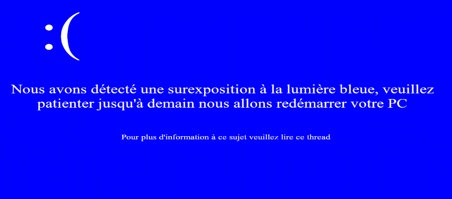 #SANTE : Impact de la lumière bleue sur la&nbsp;santé